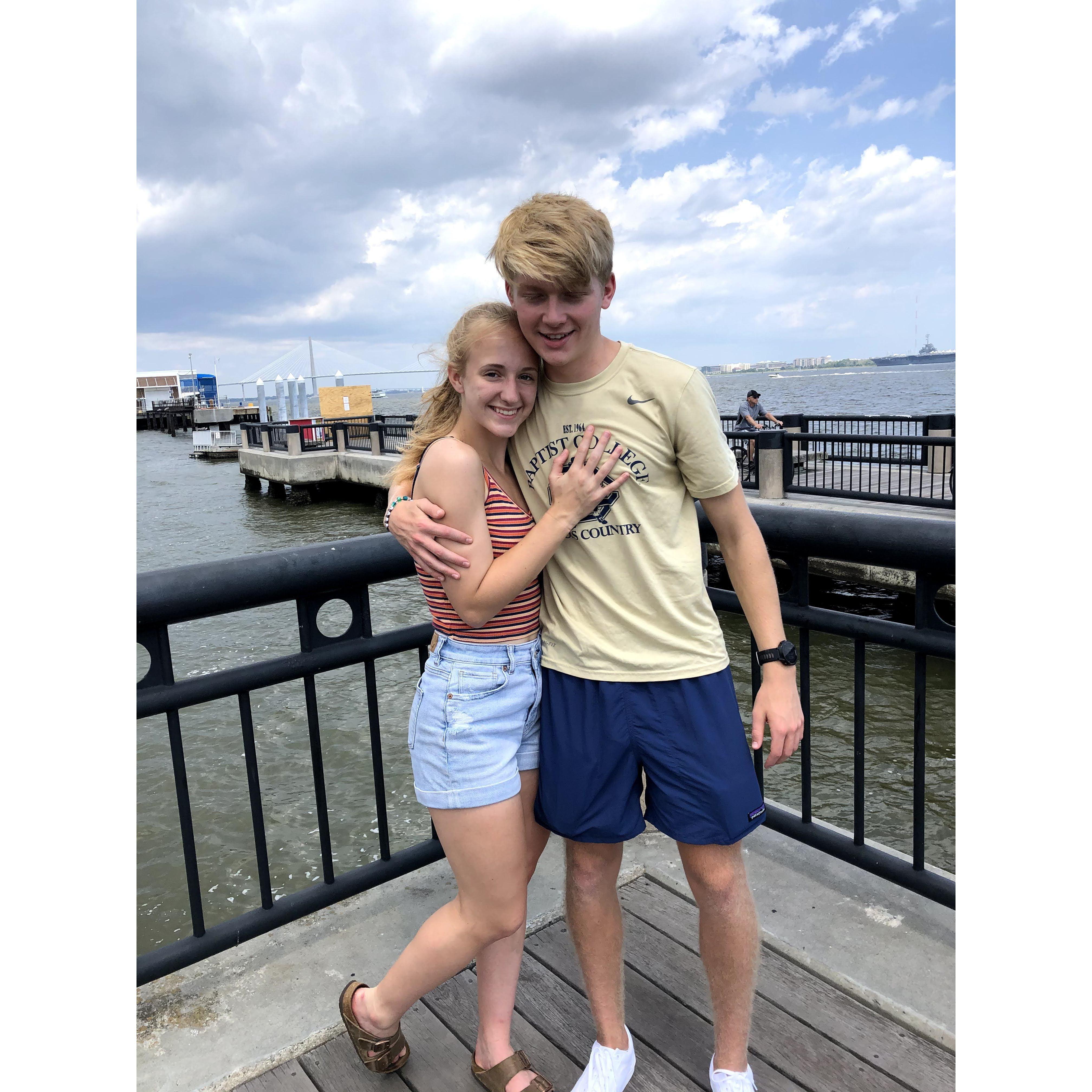 One of our many visits throughout college in Charleston SC