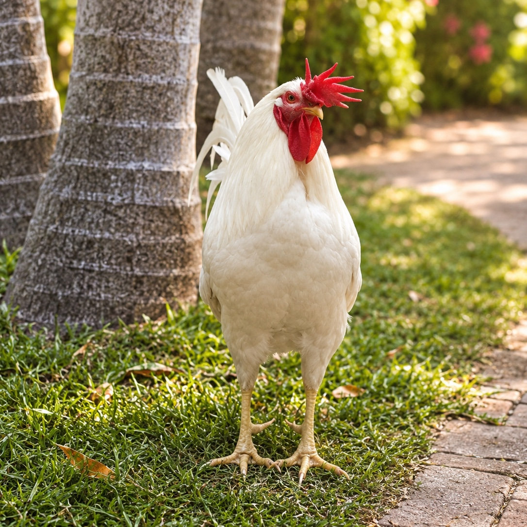 Roosters are a staple in Key West! This is our fav one.. if y’all see him at Blue Heaven snap a pic 📸