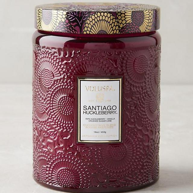 Limited Edition Voluspa Cut Glass Jar Candle