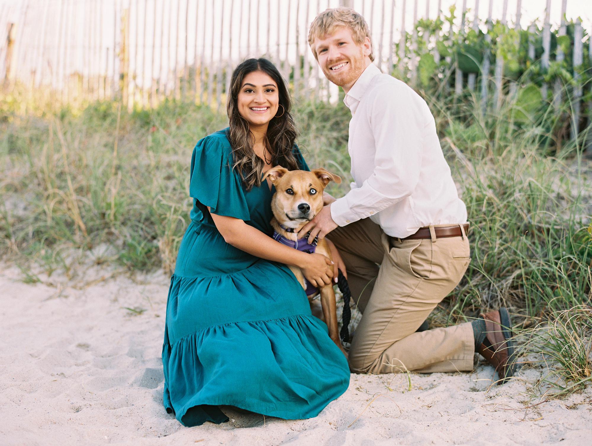 Engagement photo shoot in Wilmington, NC