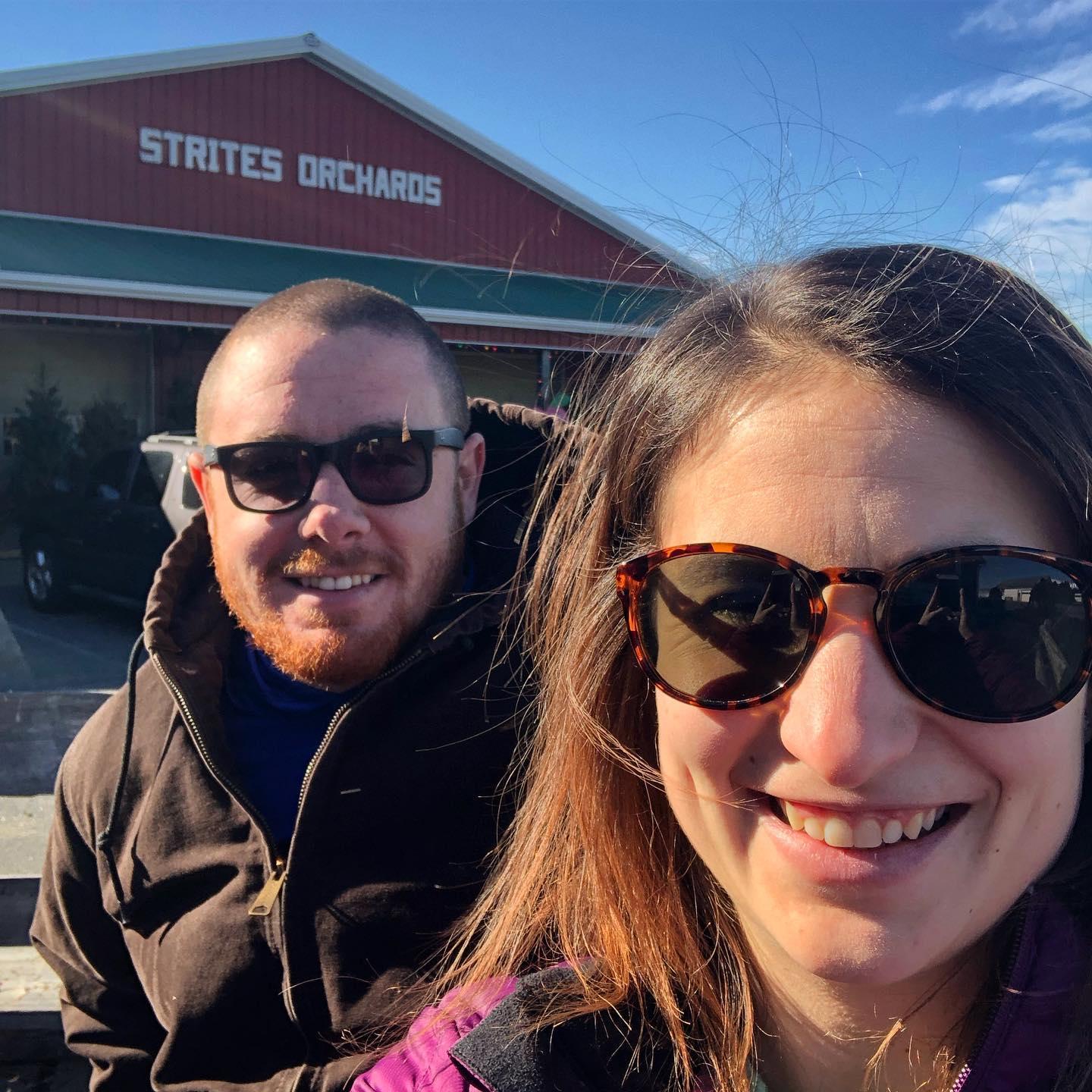 Tree shopping for our first Christmas in our new house!