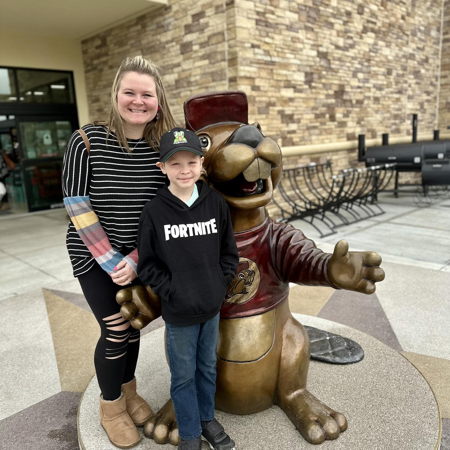 Bo and I loved “The beaver place”