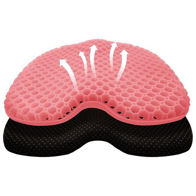 ohaayoo Kayak Seat Cushion, Thicken Anti Slip Waterproof Gel Kayak Seat, Portable Canoe Rowing Rubber Dinghy Pad for Stadium Sit in Kayak Inflatable Fishing Kayak Canoe Kayak Accessories