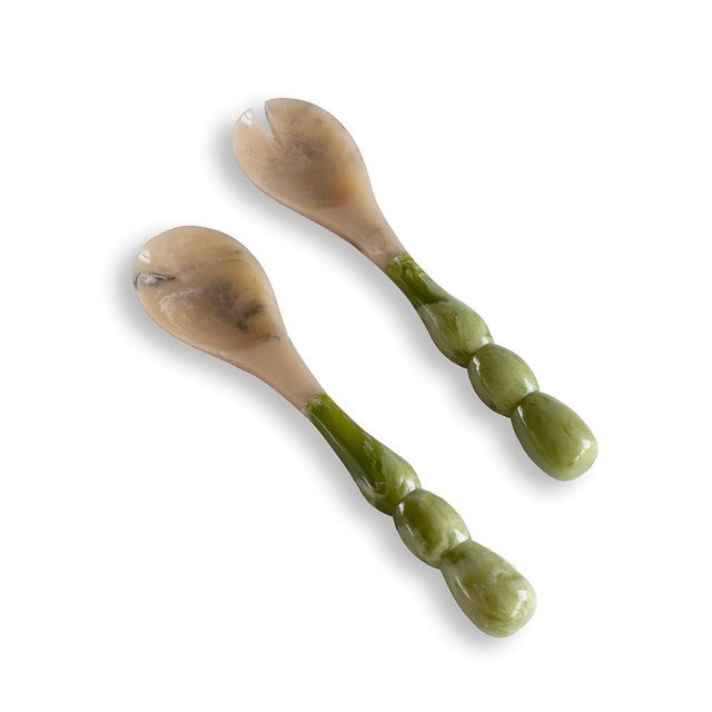 RESIN Rio Bubble Salad Servers