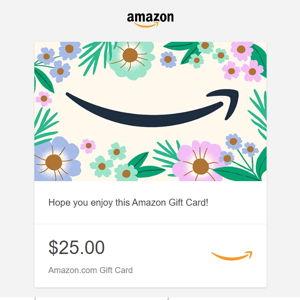 Amazon.com eGift Card (Instant Email or Text Delivery)