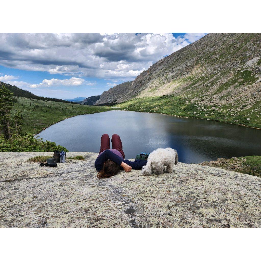 We love finding the most beautiful places on hikes.