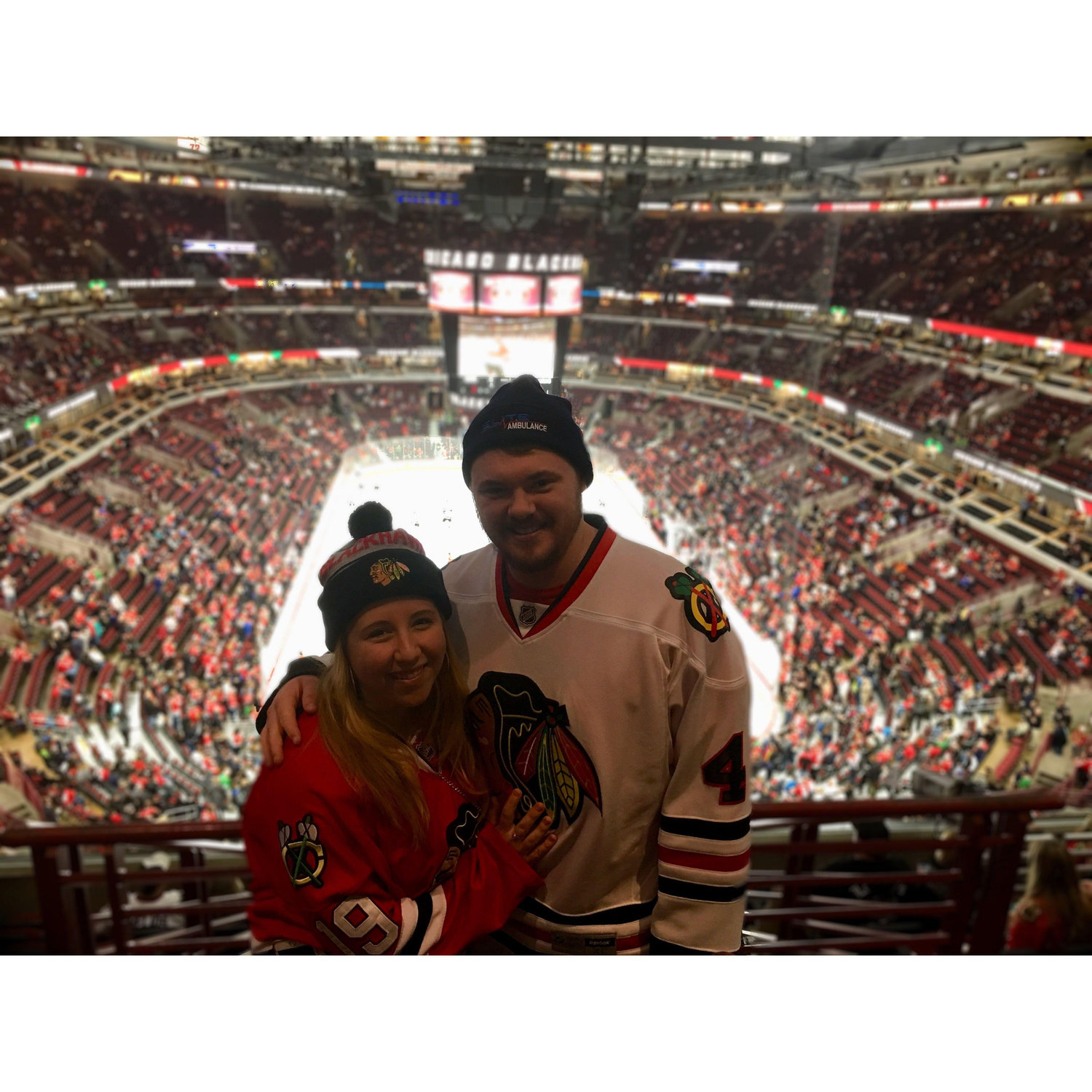 First Hawks game together