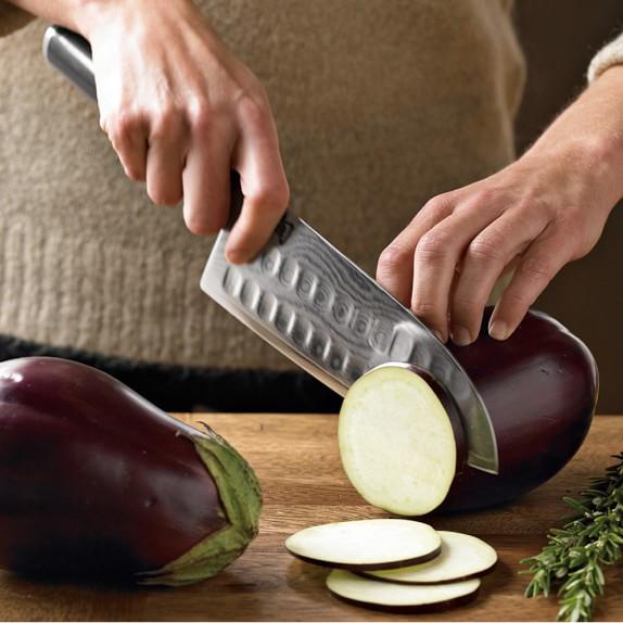 Shun Classic 7 1/2" Double Hollow-Ground Sumo Santoku