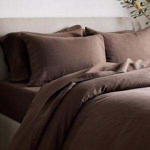 Linen Duvet Cover Set | Quince in Espresso