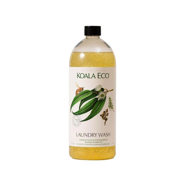 Koala Eco Laundry Wash - with Australian Lemon Scented Eucalyptus & Rosemary Essential Oil - 33.8oz