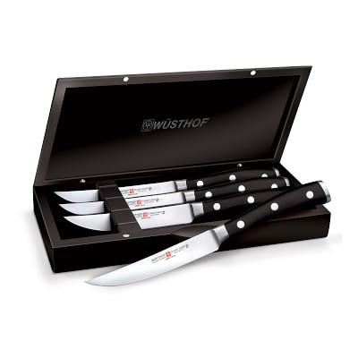 Wüsthof Classic Ikon Steak Knives with Box, Set of 4