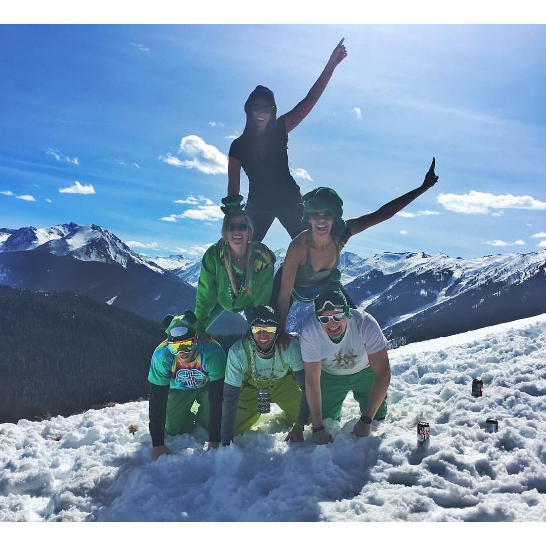 On Mountain St. Pattys Day Shenanigans