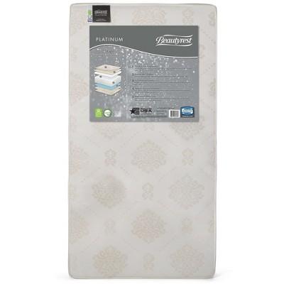 Beautyrest Platinum 2 Stage Crib and Toddler Mattress - Beige