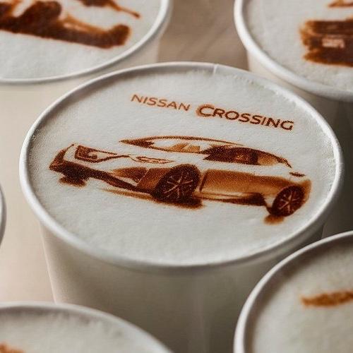 Coffee at Crossing Cafe and Miles Cafe