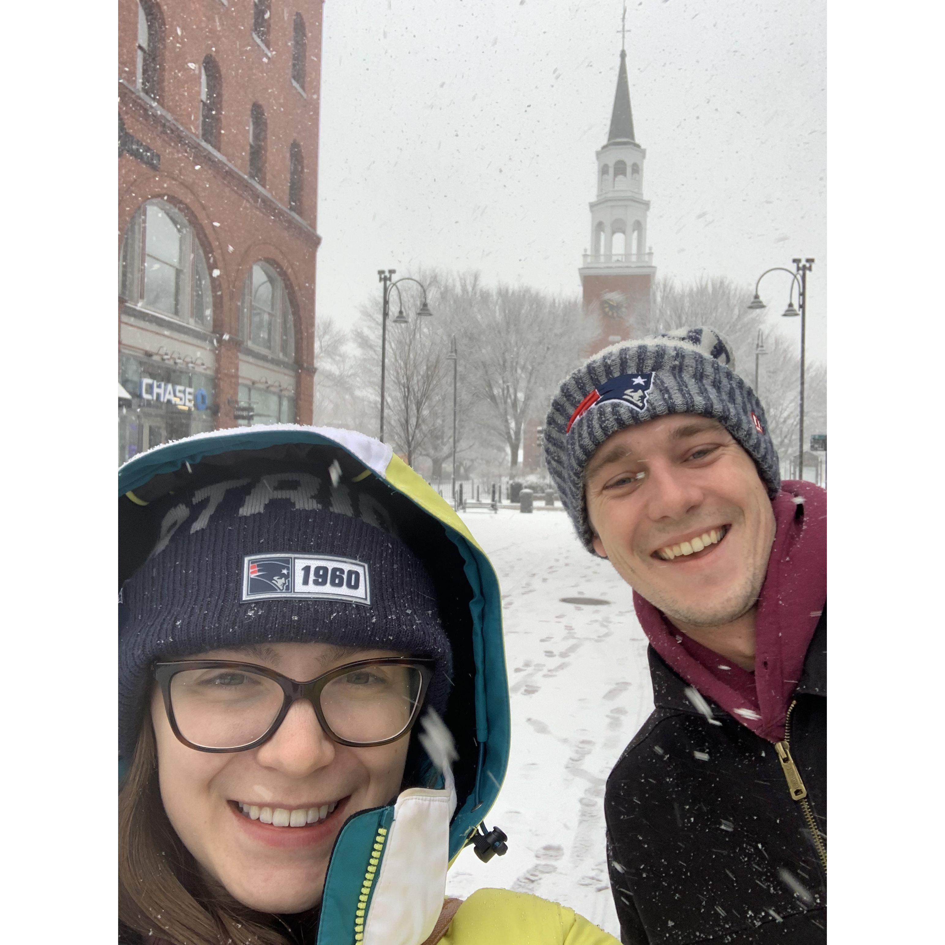 Burlington, VT. We both LOVE this little city