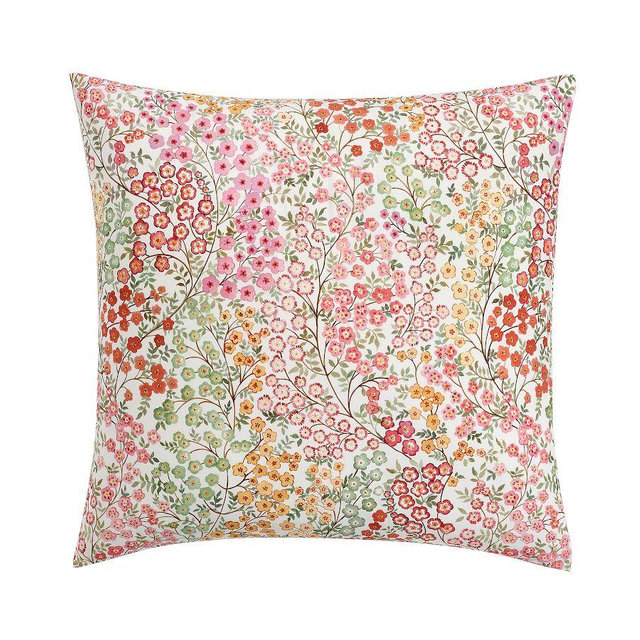Bloom Boutique Printed Sham, Warm Multi, Euro