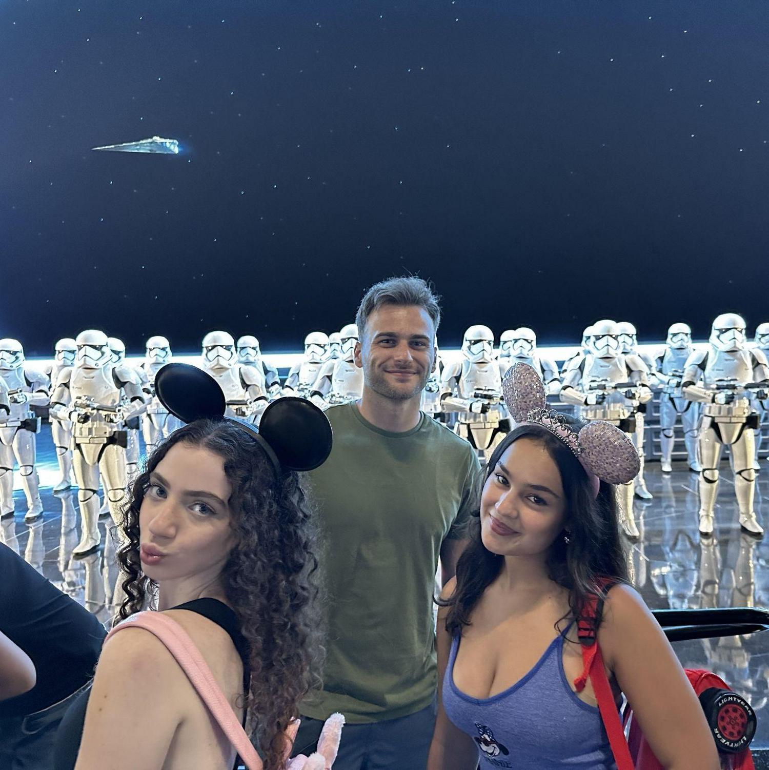 our first ever trip to disneyland with benni & brady, we talked ALL DAY and this sealed the deal for us to go on a date!
