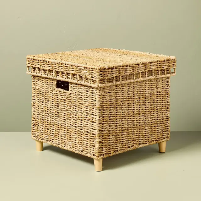 Woven Garden & Outdoor Patio Storage Box - Hearth & Hand™ with Magnolia