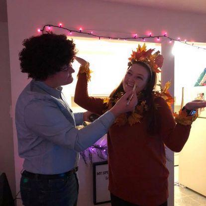 Bob Ross and his Happy Little Tree- halloween 2018