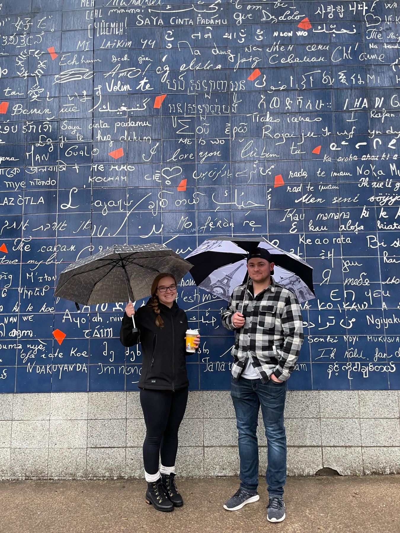 The "Love Wall" in France