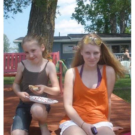 Grace and Marie in middle school and grade school
