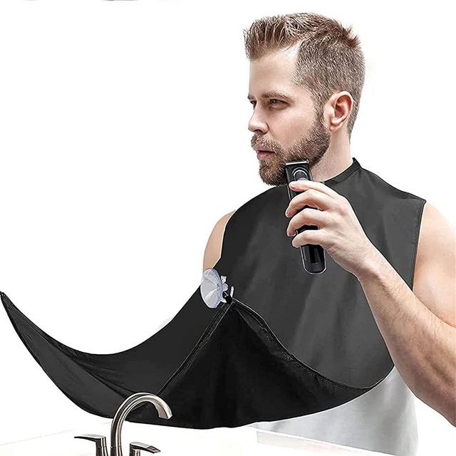 Likeny Beard Bib Beard Apron Gfits for Men Dad Fathers Day Anniversary Valentines Day Stocking Stuffers Christmas Gifts