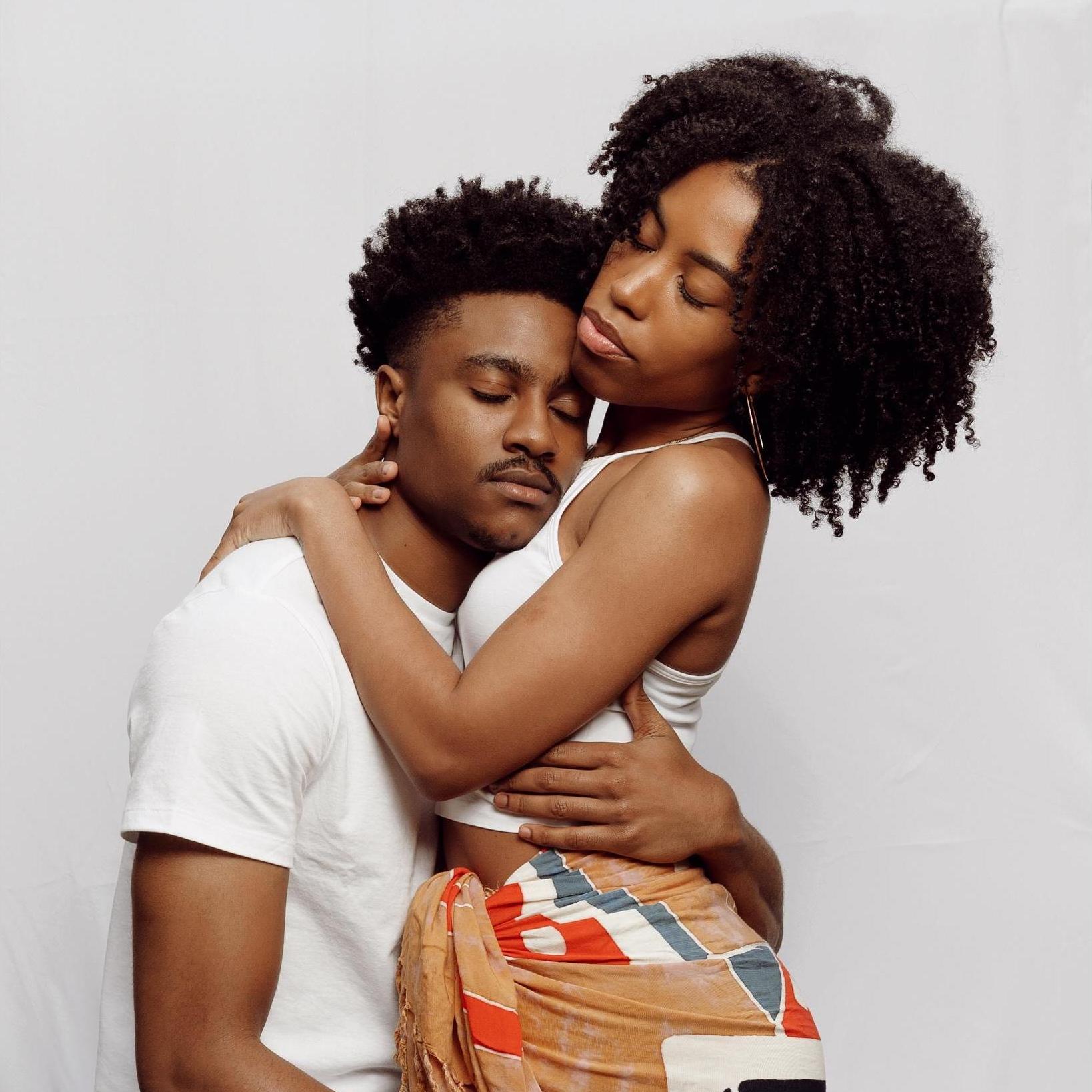 Our first couple self-portrait.