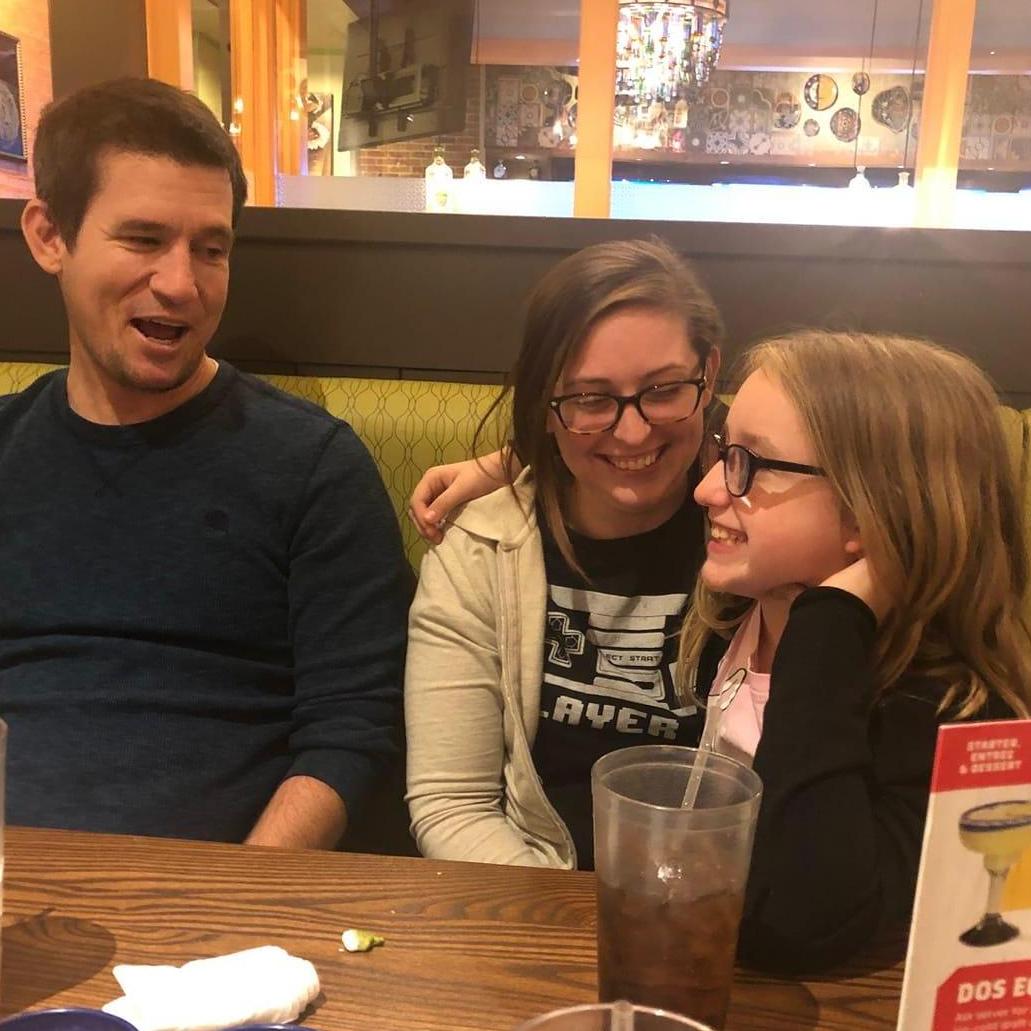 Dinner with Eric's parents is always a treat