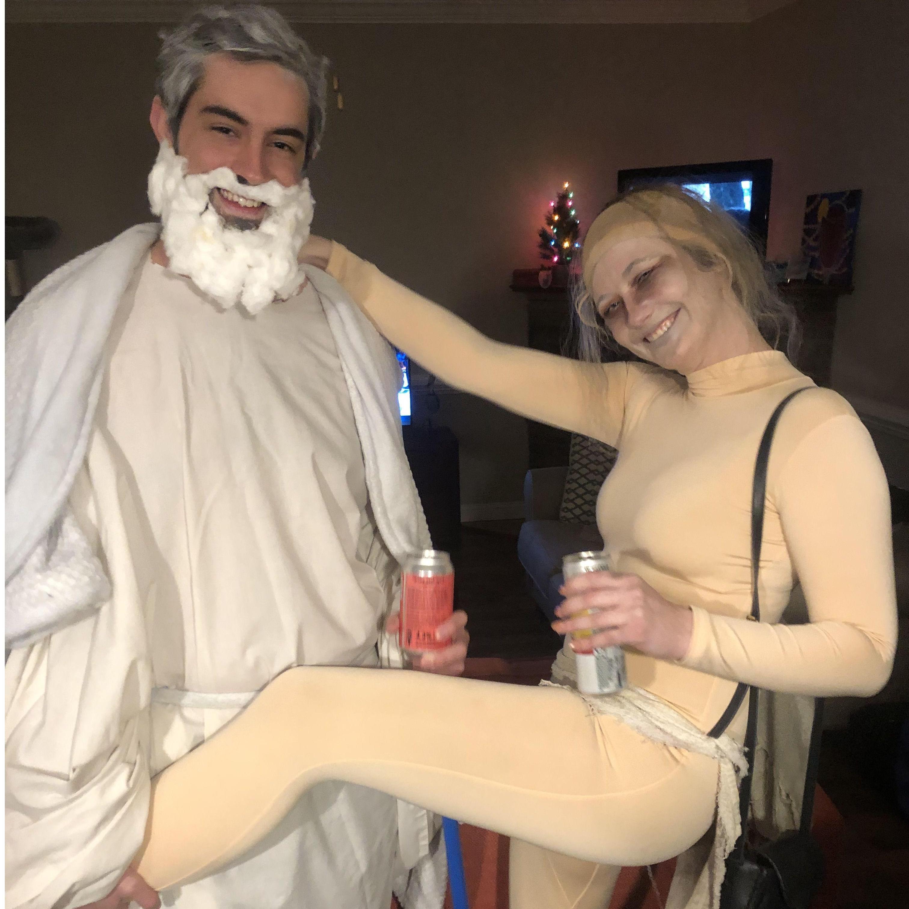 Gandalf the White and Gollum