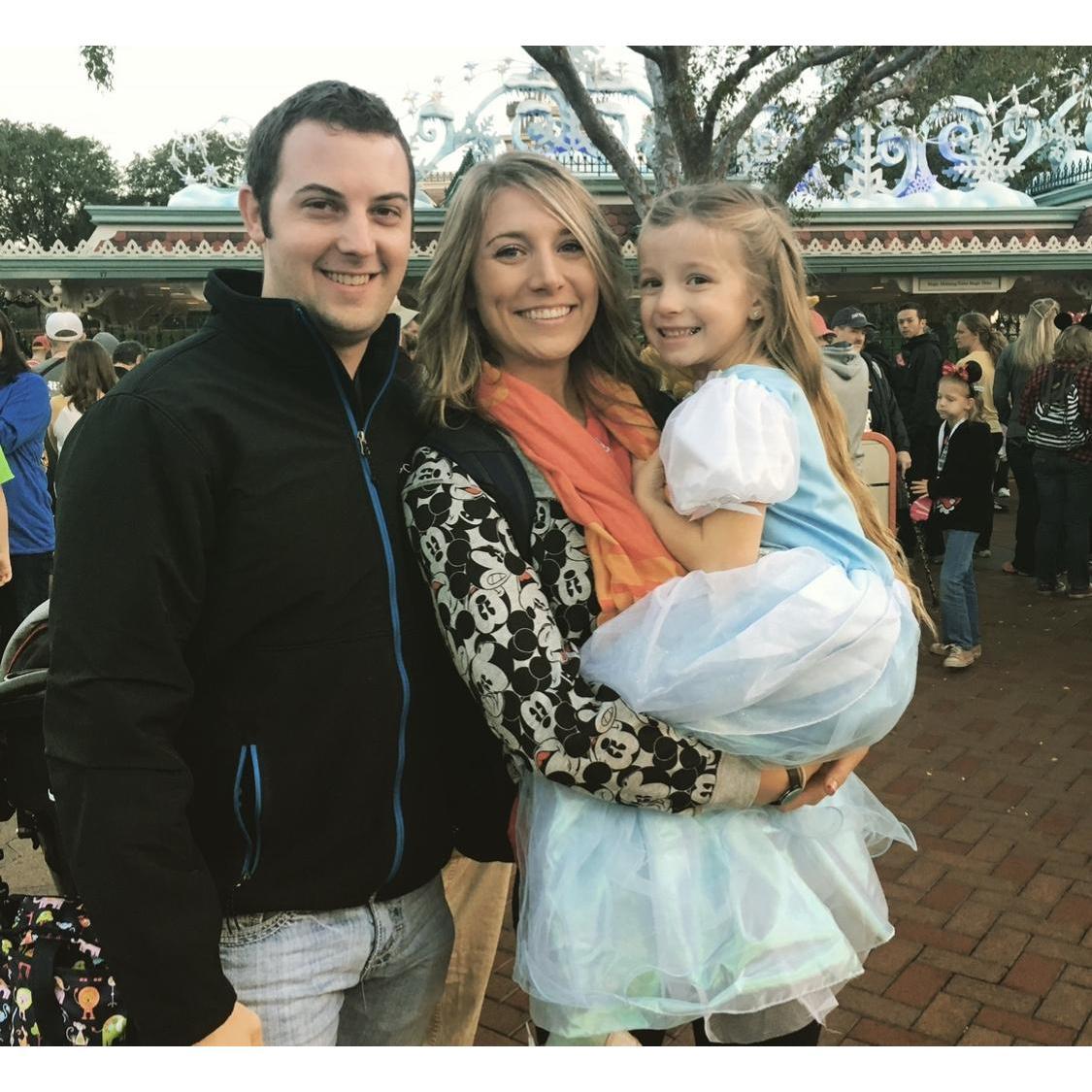 Ari's 6th birthday in Disneyland