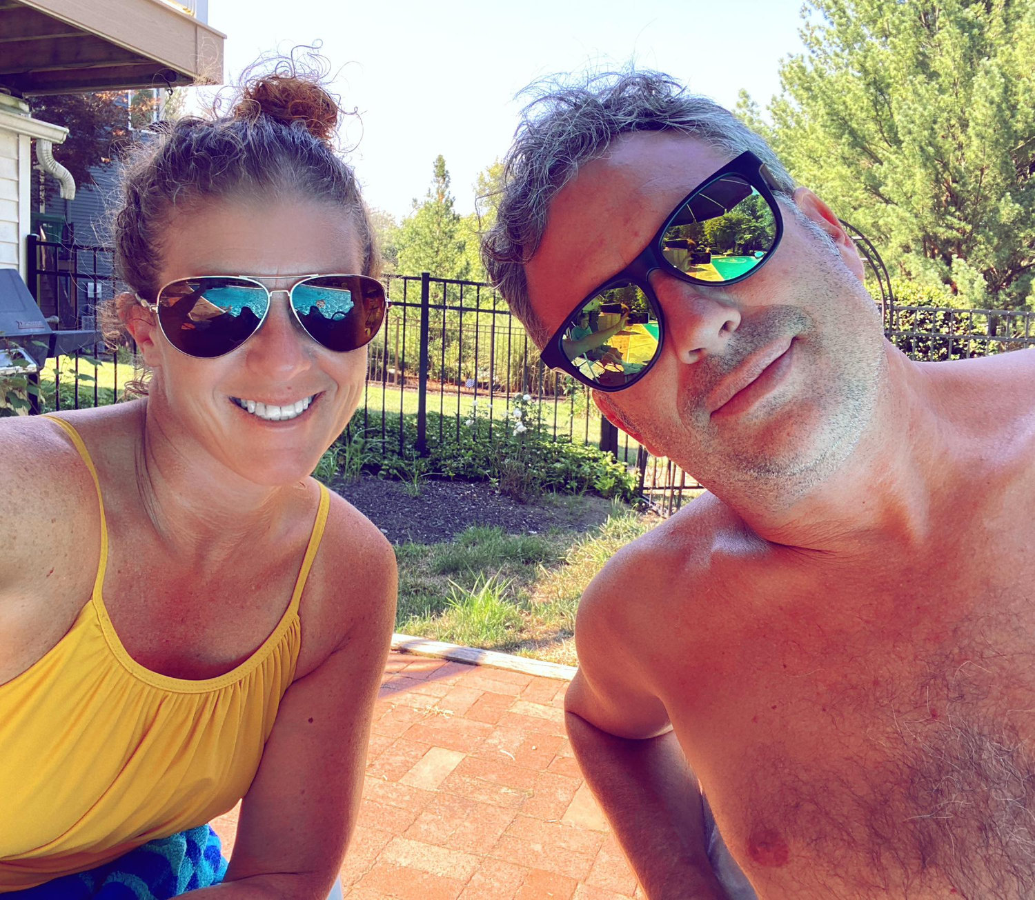 A summer day at Jeff’s childhood home and pool.