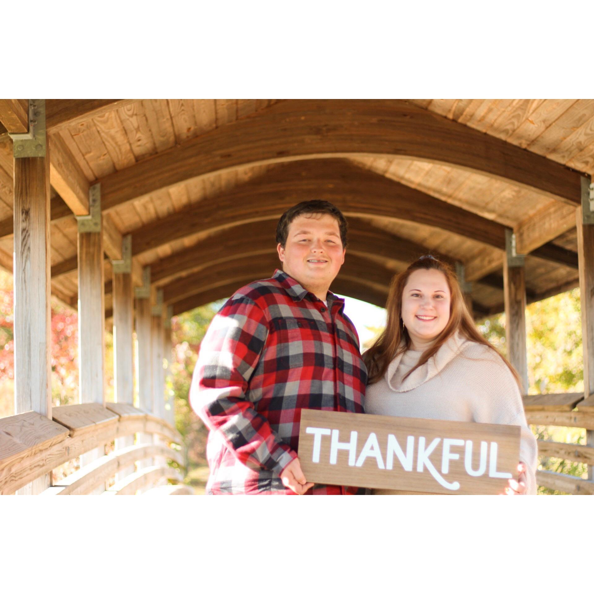 Forever thankful - Fall 2018
