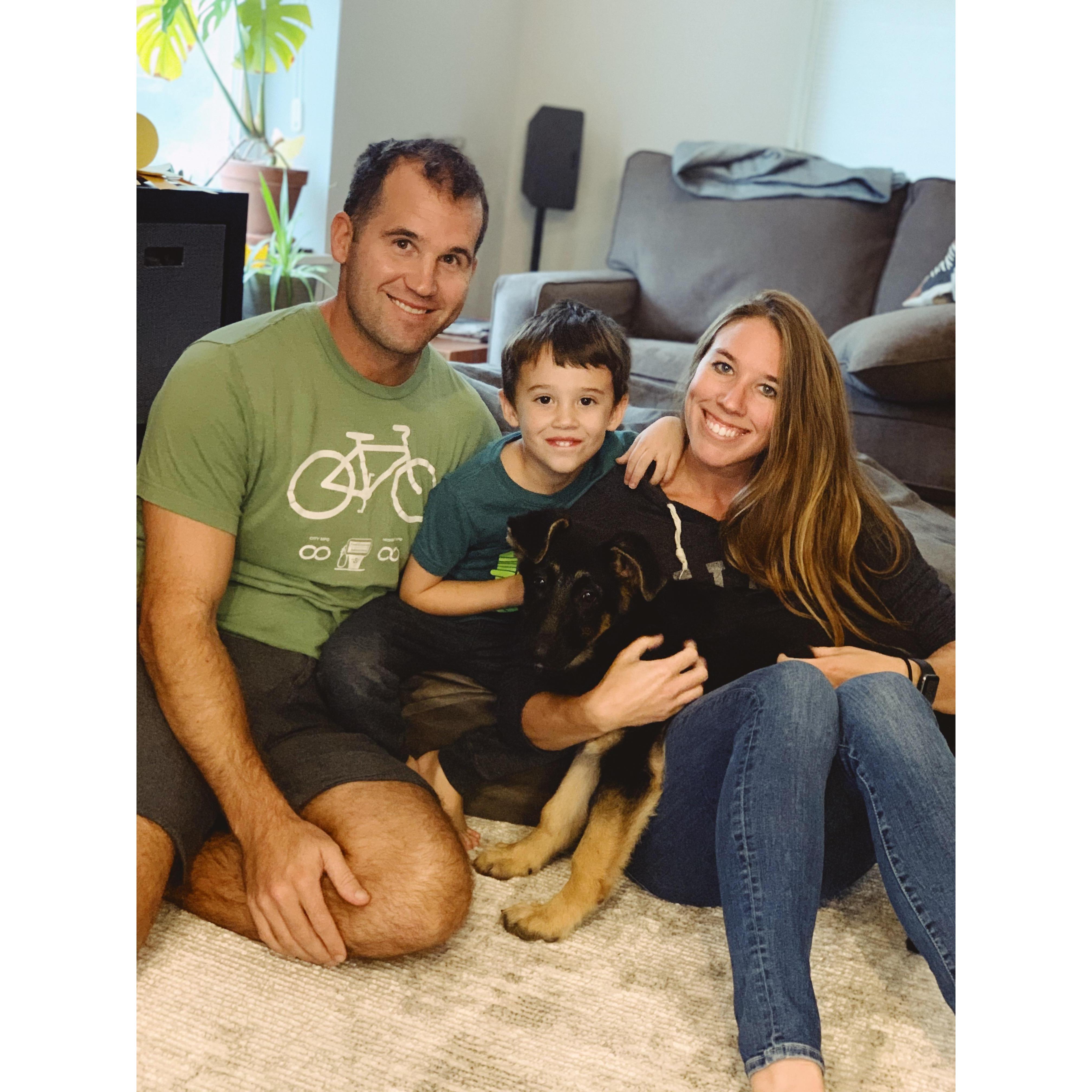 Our funny little family!