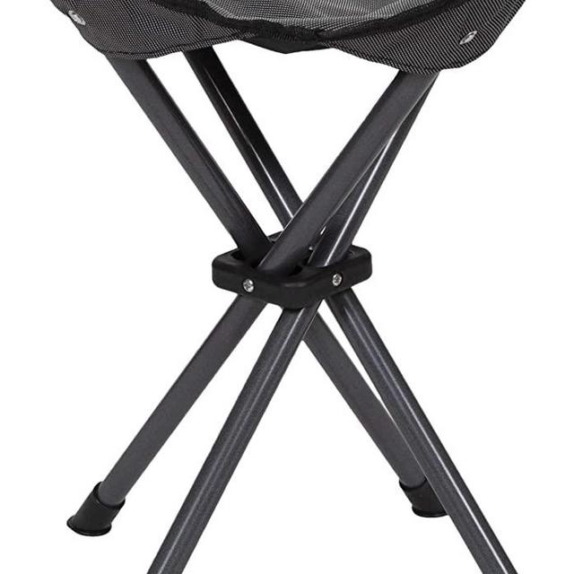 STANSPORT - Deluxe 4 Leg Camping Stool, Compact Lightweight Portable Stool for Outdoor Use