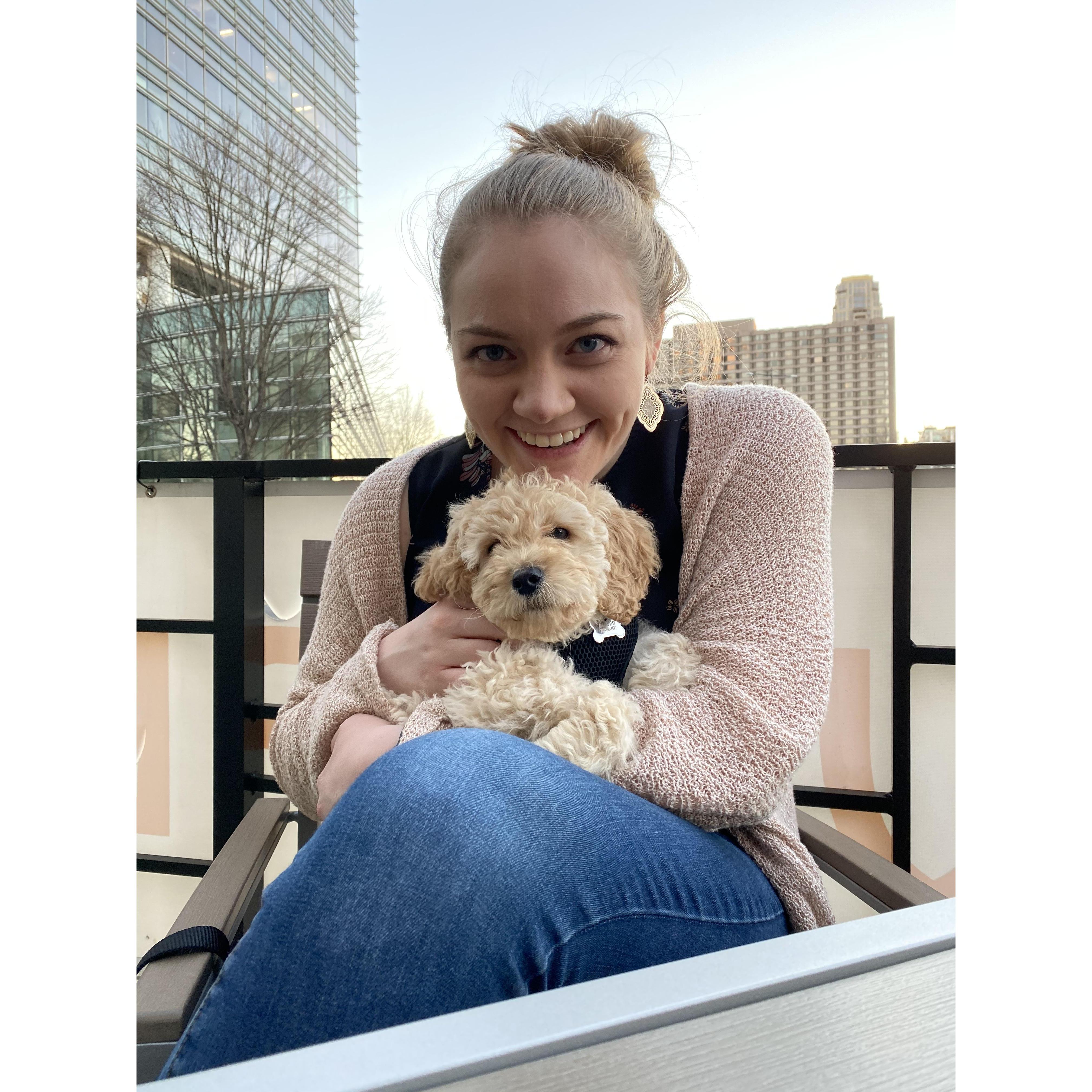 Our little Charlie pup!