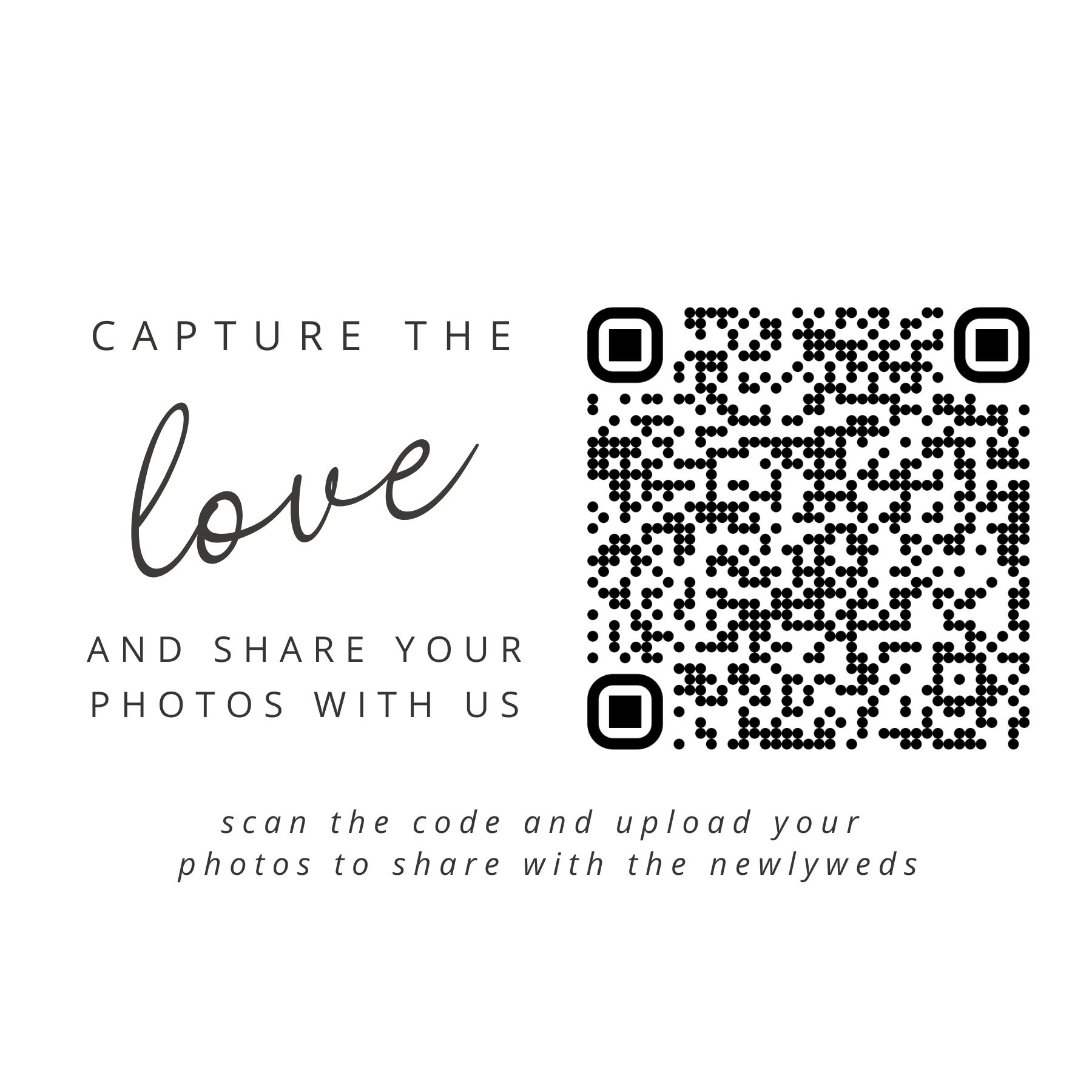 Please share your photos from our big day <3
