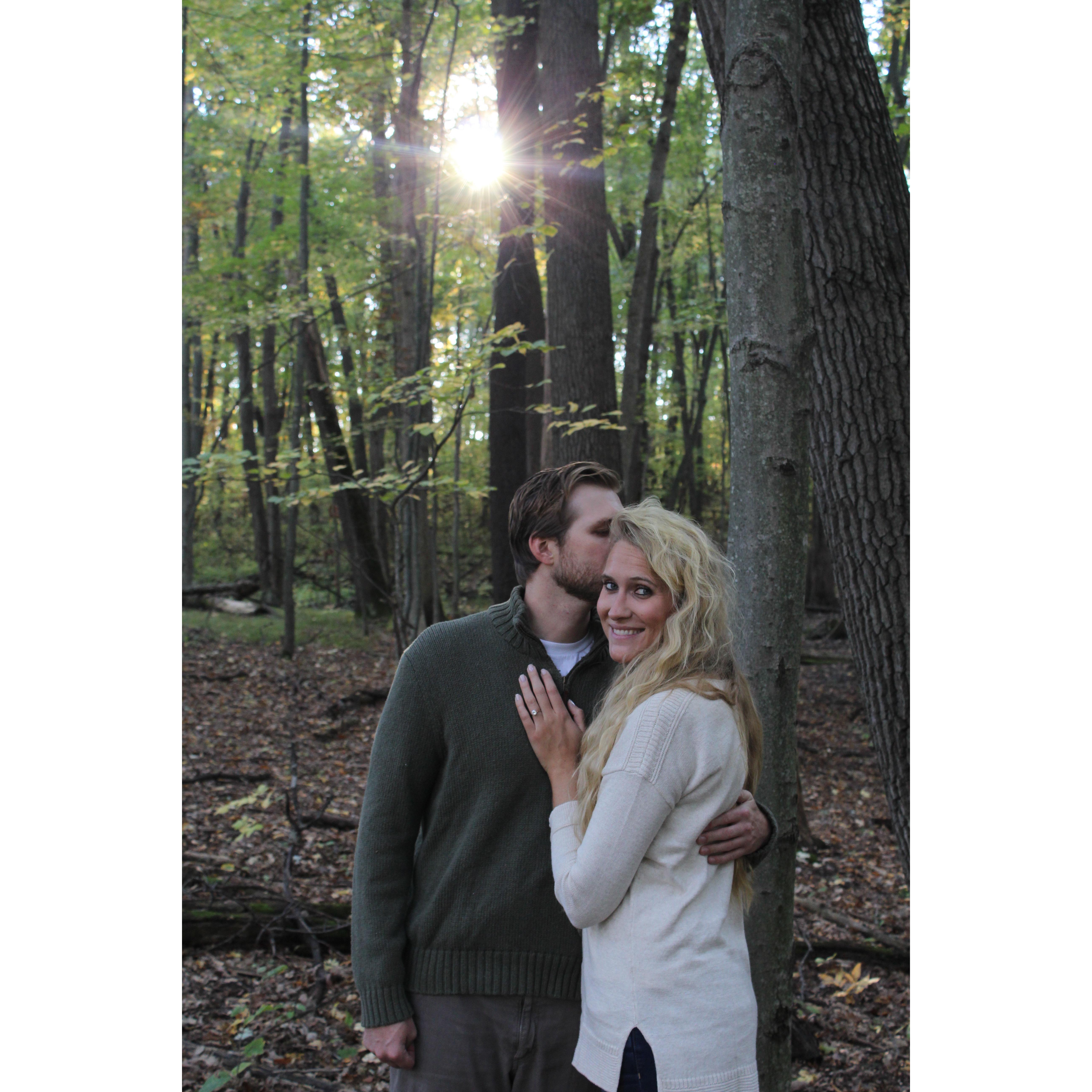 Fall Engagement Photo shoot: Photographer Eric Ratkiewicz