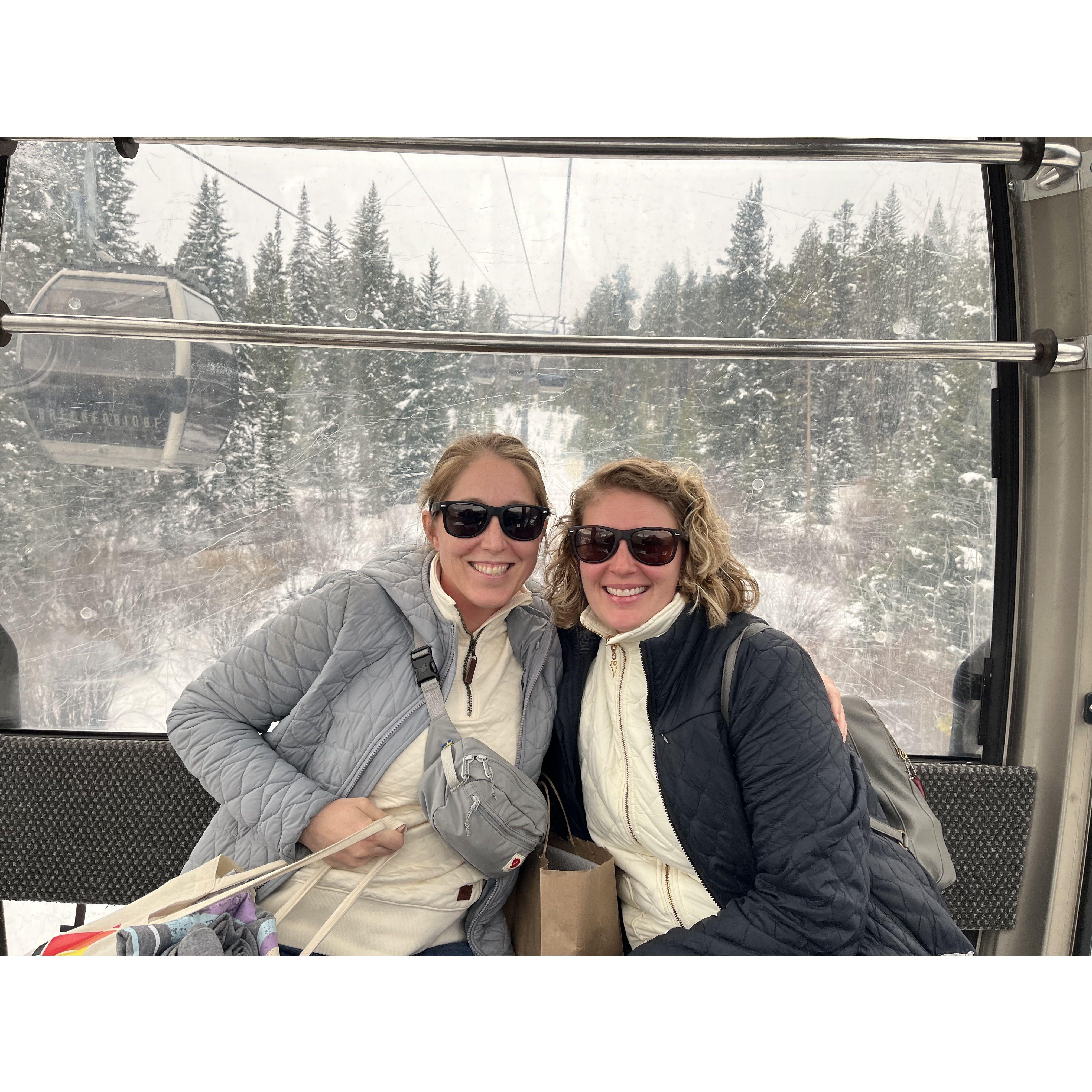 Gondola rides in Breckenridge, Colorado