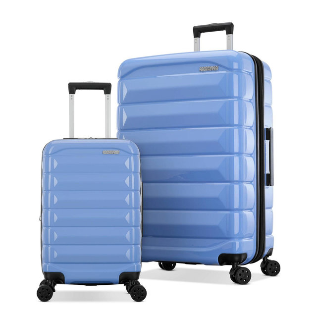 American Tourister Hardside Kontour Promo Set 2pc Set - Cornflower Blue