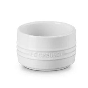 Straight Wall Ramekin White