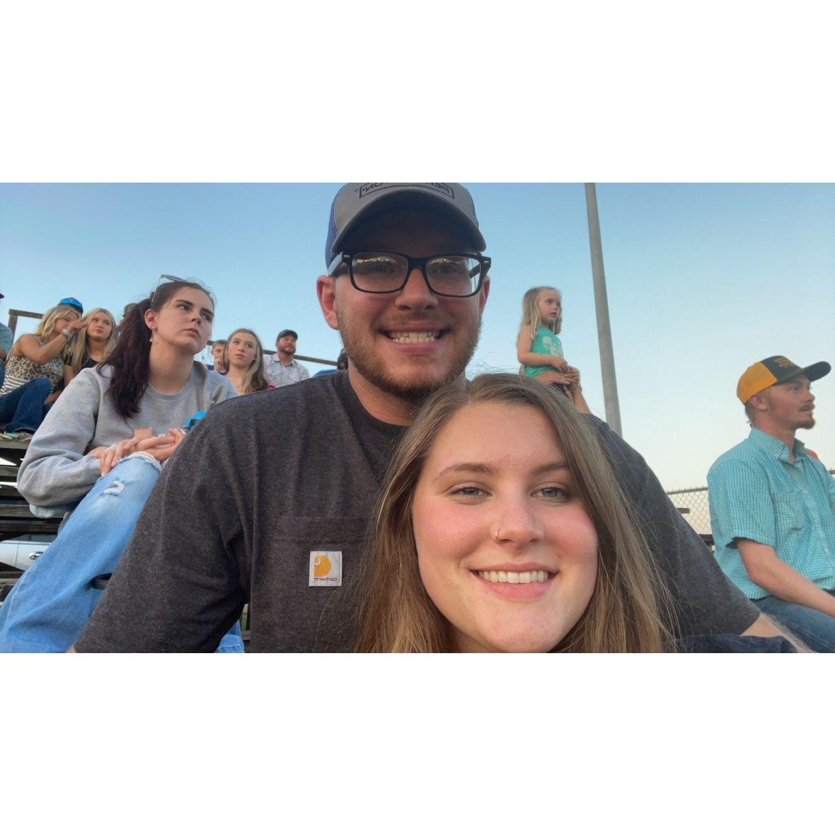 The rodeo with Reese and Kali.