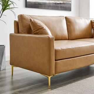 Juliana Vegan Leather Sofa