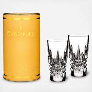 Giftology Lismore Diamond Shot Glass, Set of 2