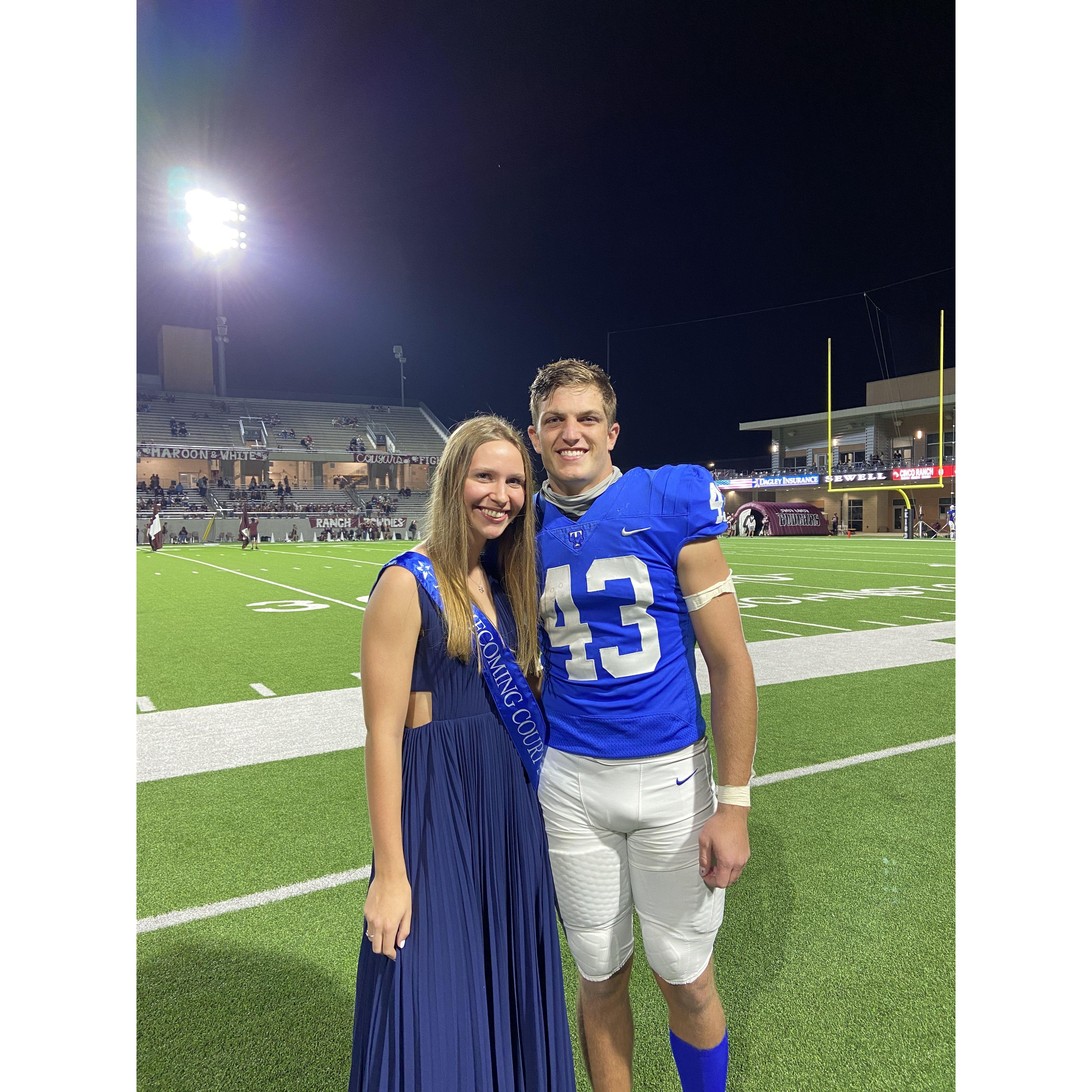 Senior homecoming court! Dang band kids took away our crown