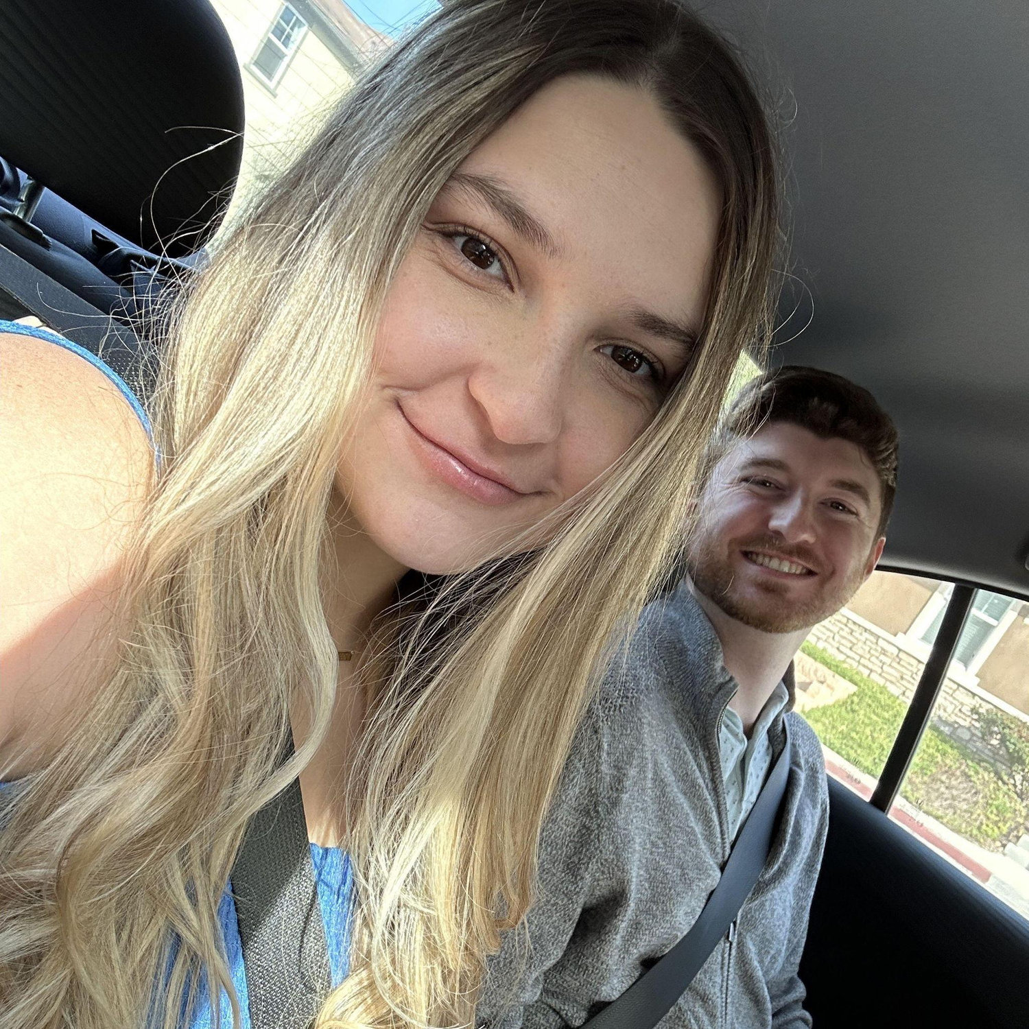 2025 - A photo Savanna took, not knowing they were on their way to get engaged