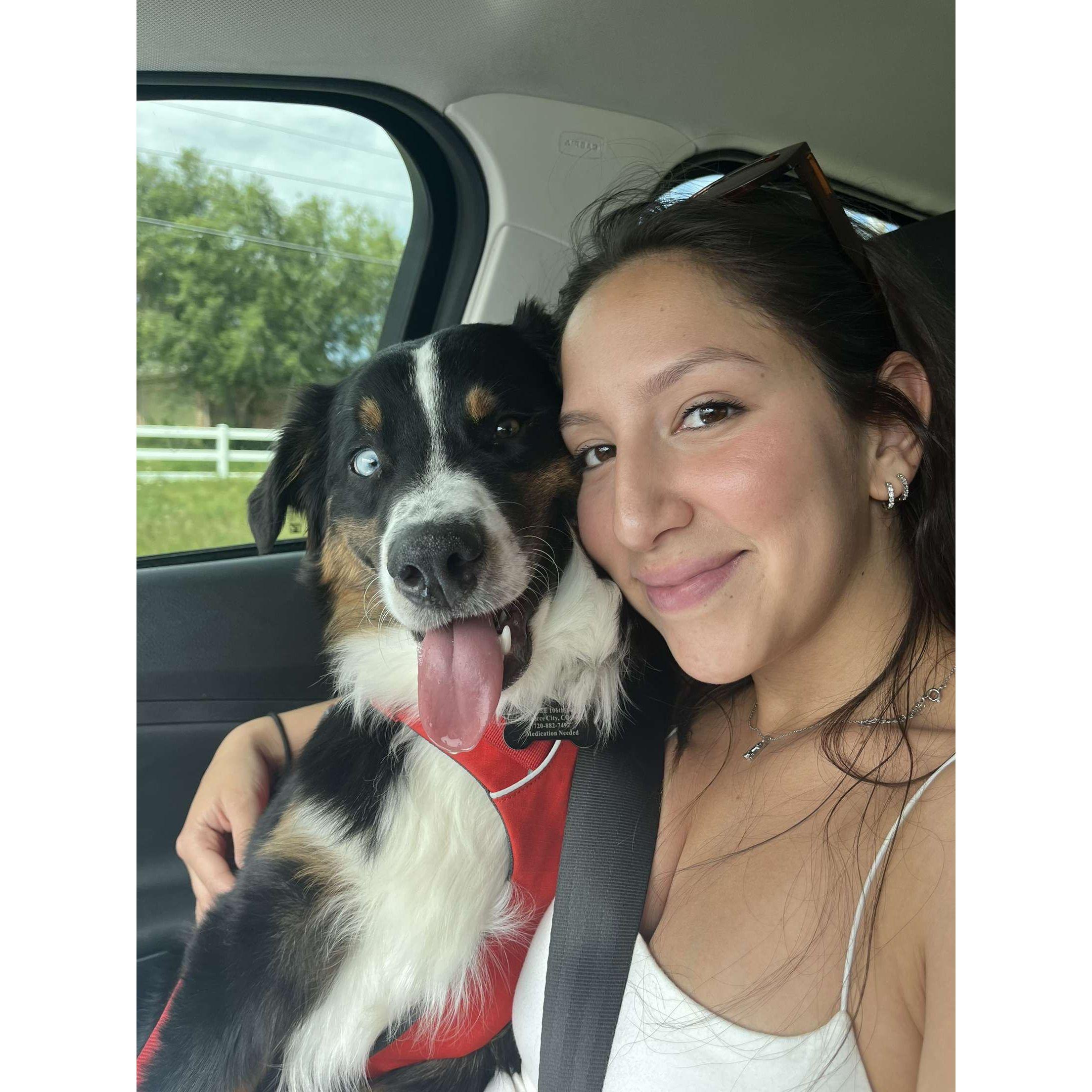 Miles loves mom