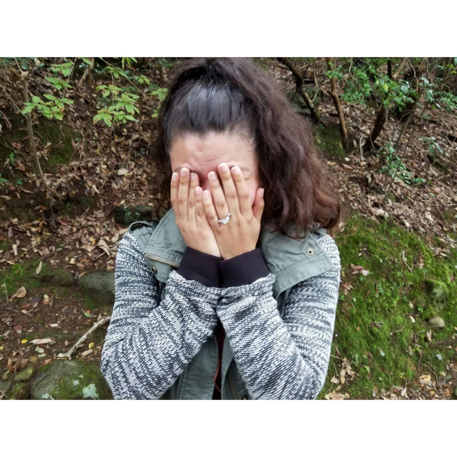 The moment Jill said Yes! Kyoto, Japan