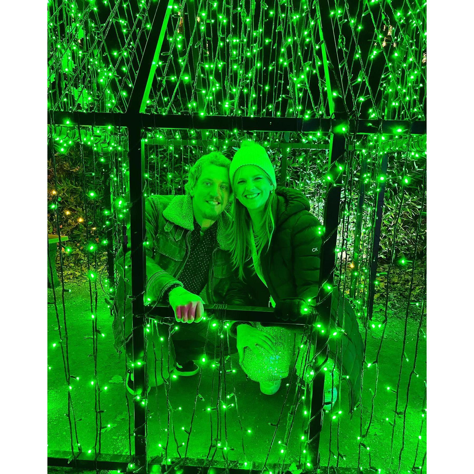 Garden of lights birthday tradition 2022