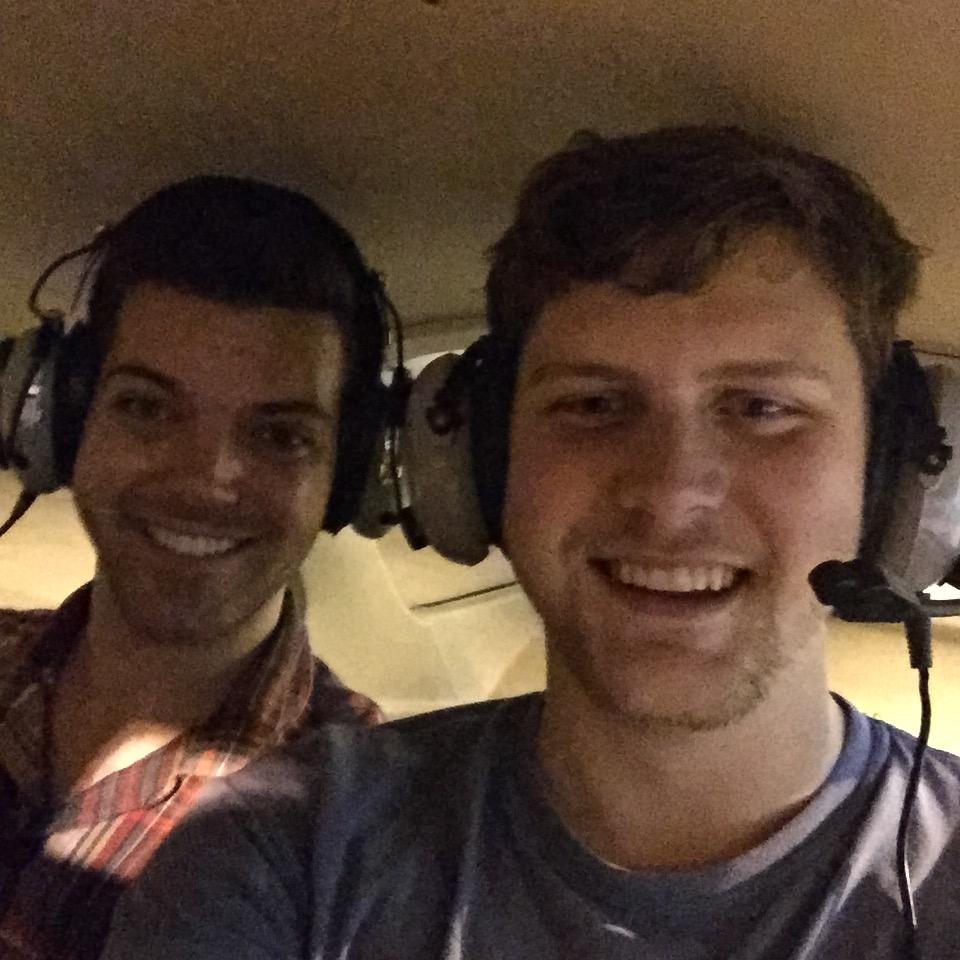 Watching Tupelo's July 4th Fireworks from the sky