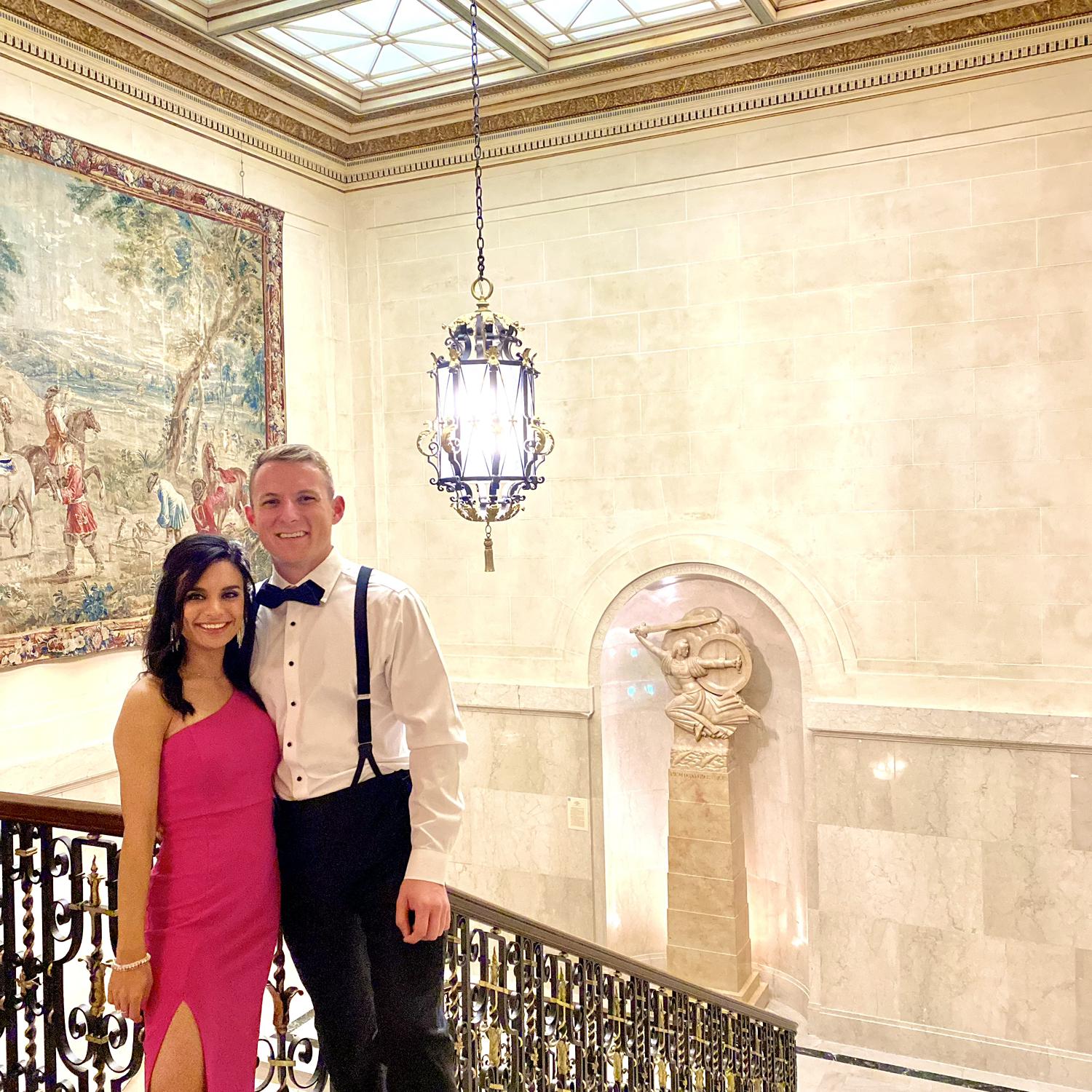 We love weddings and are always so excited when we get to be a part of them too! Parker was an usher in our friends' wedding in Detroit . . . Yea, Yea, yeah!
